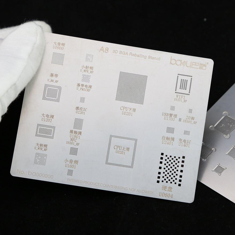 TU TU 3D BGA трафарет A8 для iPhone 6/6 Plus