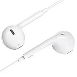 TU TU Наушники вкладыши Hoco M80 Jack 3.5 white, фото 3