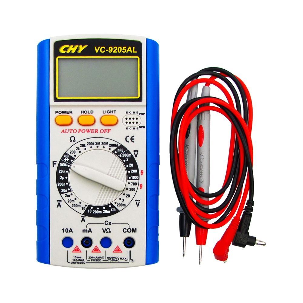 TU TU Мультиметр цифровой VC-9205AL (ток до 10A)