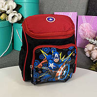 Рюкзак для дітей "Капітан Америка" розмір: 25х20х10 
см Червоний
