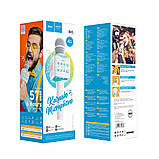 TU  TU Беспроводной караоке микрофон колонка Hoco BK5 blue, фото 5