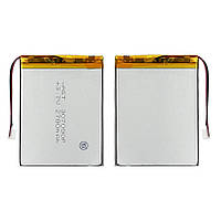 TU Акумулятор 307090P універсальний з контролером, 3 х 70 х 93 мм (1800 mAh)/ для смартфона, планшета