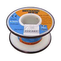 TU  TU Припой Mechanic HX-T100 0,3 мм, 55 гр, Sn 63% , Pb 37%