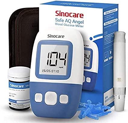 СТОК Глюкометр вимірювач цукру в крові sinocare Safe AQ Angel