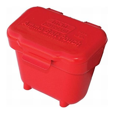 Кейс (коробка) МТМ Ammo Belt Pouch для патр. кал. 22 LR; 22 WMR и 17 HMR с крепл. на пояс. Цвет – красн, фото 1