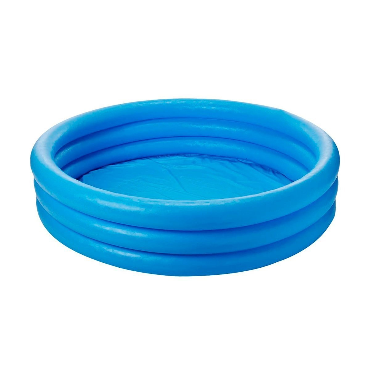 Надувний басейн дитячий Intex 59416 Small Pools Кристал 114х25 см круглий наливний для дачі та дома