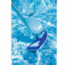 Набір для чищення басейну Bestway 58237 із скімером ручний пилосос для чищення дна, фото 4