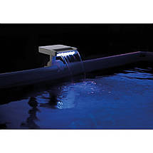 Фонтан з LED-підсвіткою Intex 28090 водоспад для каркасного басейну гідроелектричний, фото 3