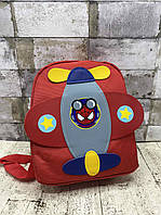 Рюкзак для хлопчика з людиною-павуком розмір 23х20х9 см Червоний