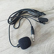 Петличний мікрофон Jack 3.5 мм Петличка з кліпсою Чорний (KG-9011), фото 2