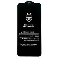 Защитное стекло 6D для Samsung Galaxy A31 / Full Glue черное 6д на самсунг гелекси А31 (SM-A315) А 31