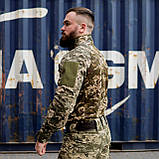 Тактична сорочка Ubacs(Убакс) Grifon піксель ЗСУ ріп-стоп (вафелька) CoolMax, фото 8