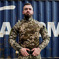 Тактична сорочка Ubacs(Убакс) Grifon піксель ЗСУ ріп-стоп (вафелька) CoolMax