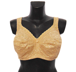 Бюстгальтер Lanny mode бавовняний без кісточок 8639 110E бежевий