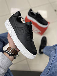 Чорні Кросівки Nike Air Force CUBE