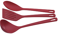 Набор кухонных принадлежностей из нейлона Tramontina (Трамонтина) Utilita 3 шт красный (25099/714)