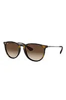 Ray-Ban Erika RB4171 710/T5 Круглые Солнцезащитные Очки В Тонкой оправе С Поляризованными Линзами