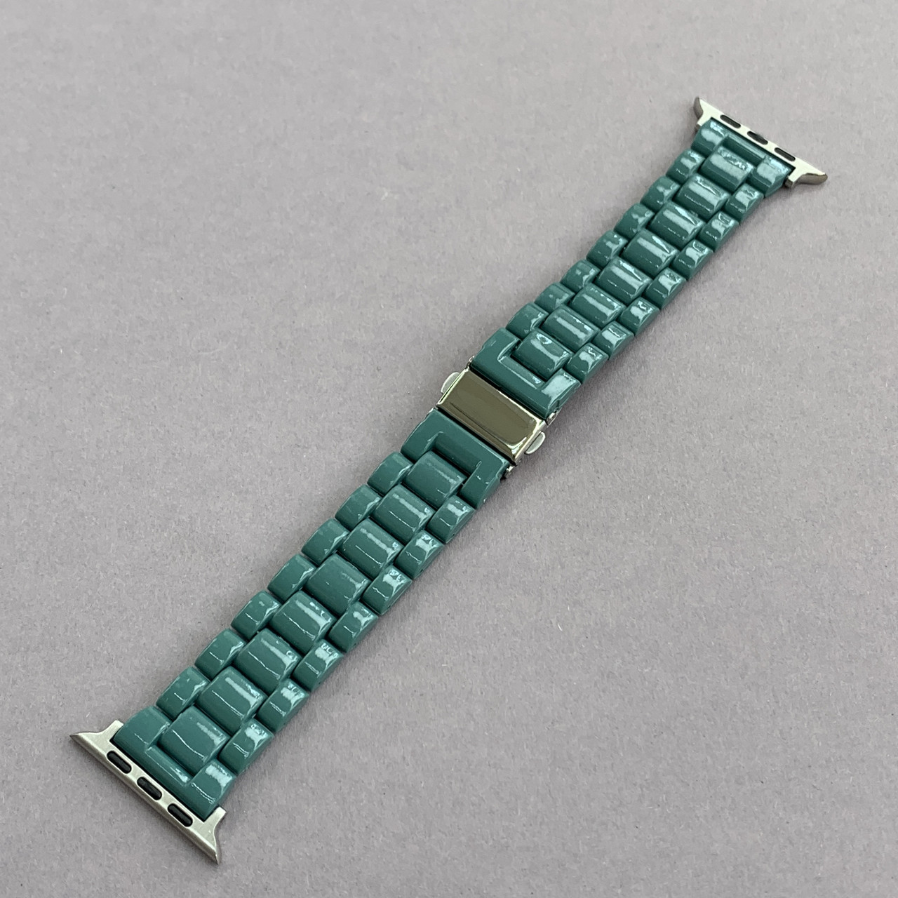 Ремінець для Apple Watch 45 mm ремінець під кераміку для годинника епл вотч 45 мм зелений o7q