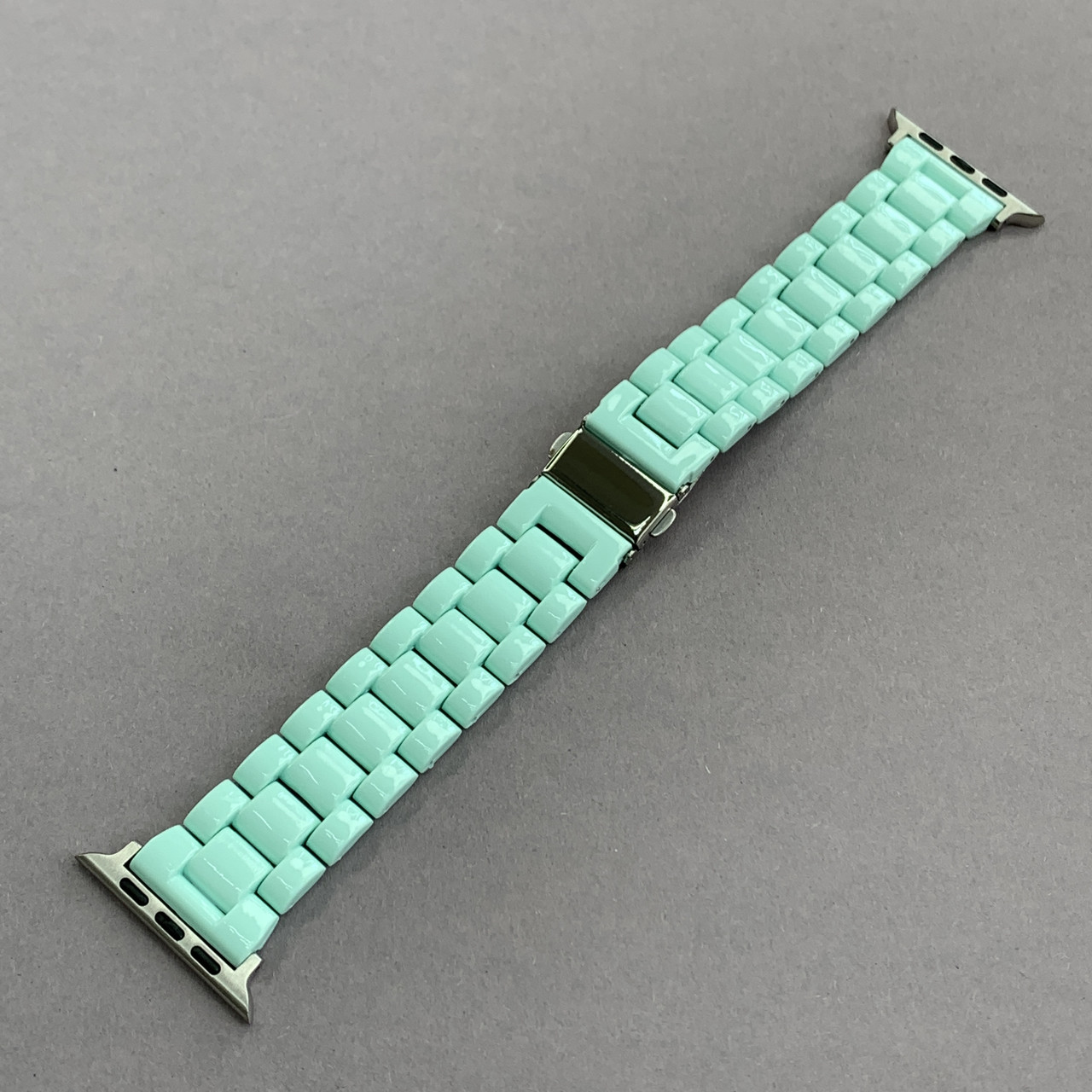 Ремінець для Apple Watch 44 mm ремінець під кераміку для годинника епл вотч 44 мм бірюзовий o7q