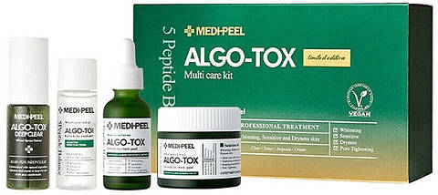 Антивіковий набір для чутливої шкіри обличчя Medi Peel Algo-Tox Multi Care Kit, фото 4