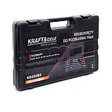 Набір ударних викруток CrV (Phillips+Slotted) 10 шт. у кейсі Kraft & Dele KD10283, фото 6