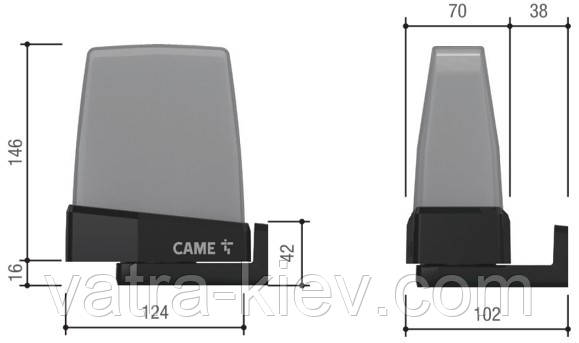 Кронштейн сигнальной лампы 806LA-0040