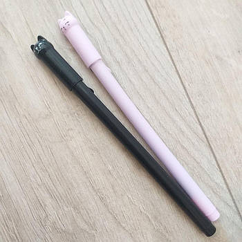 Комплект гелевих ручок зі змінними пастами 2 ручки + 19 стрижнів Синій (KG-9013)