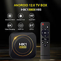 SMART TV HK1Rbox, Android 12.0, смарт-телевізор 4GB/32Gb медіаплеєр, IPTV Allwinner H618