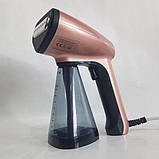 Ручний вертикальний відпарювач DSP GS1075 з насадкою щіткою, пароочисник, 260 мл, 1500 Вт, фото 7