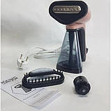 Ручний вертикальний відпарювач DSP GS1075 з насадкою щіткою, пароочисник, 260 мл, 1500 Вт, фото 8