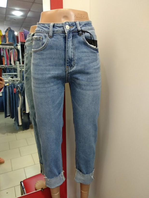 Жіночі вільні джинси бойфренд - фото 1 - id-p1865603339