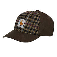 Carhartt wip highbury cap cypress asher check seaweed кепка блайзер бейсболка оригинал унисекс