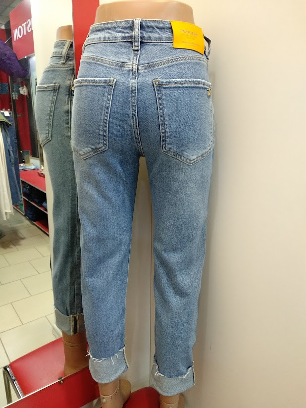 Жіночі вільні джинси бойфренд - фото 3 - id-p1865603339