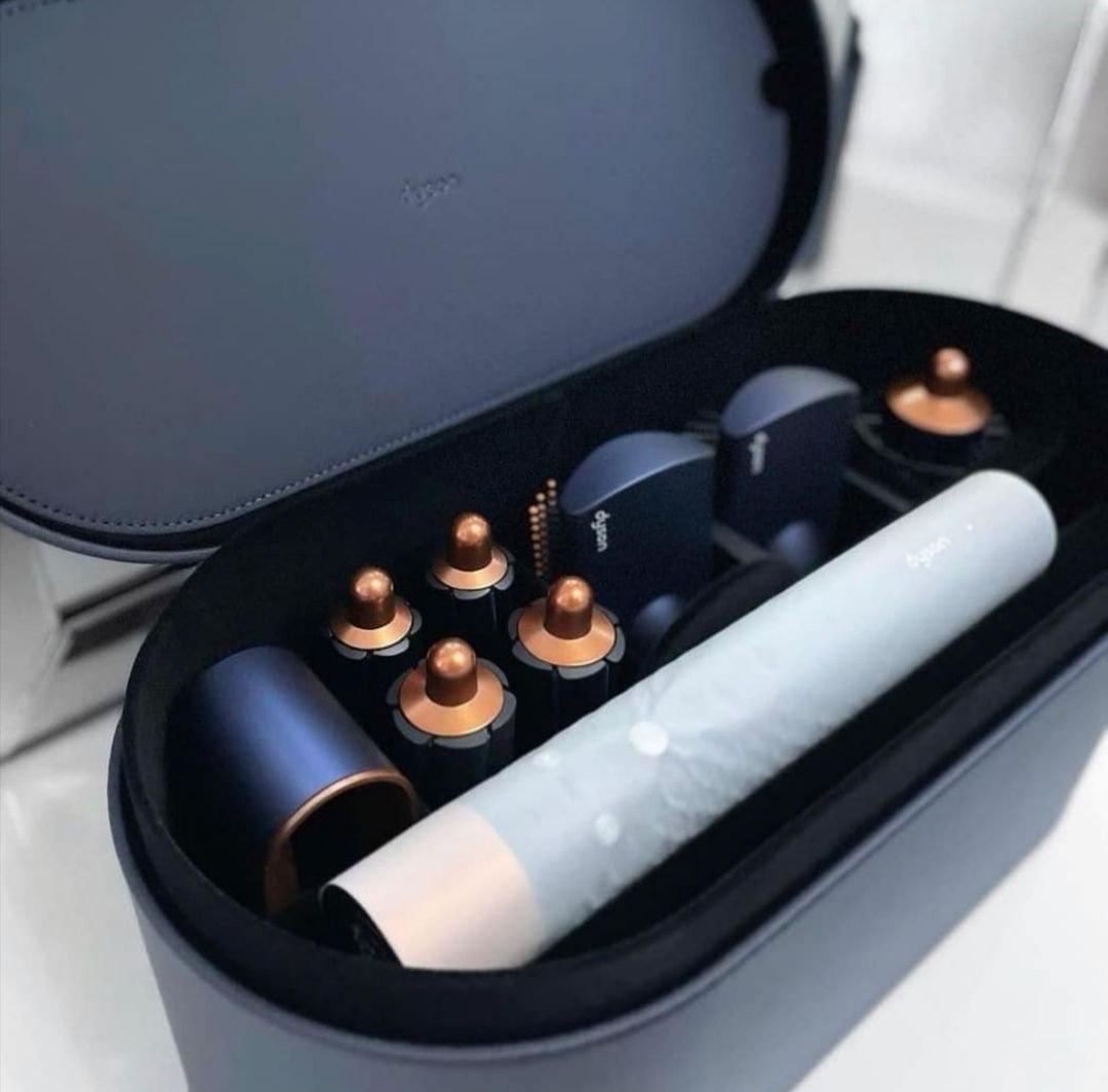 Фен Cтайлер Dyson Airwrap HS01 Complete Prussian Blue/Rich Copper ( Gift Edition ) 8 насадок, фото 1