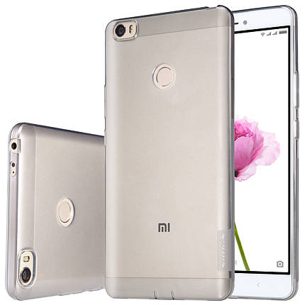 TPU чохол Nillkin для Xiaomi Mi Max сірий, фото 2