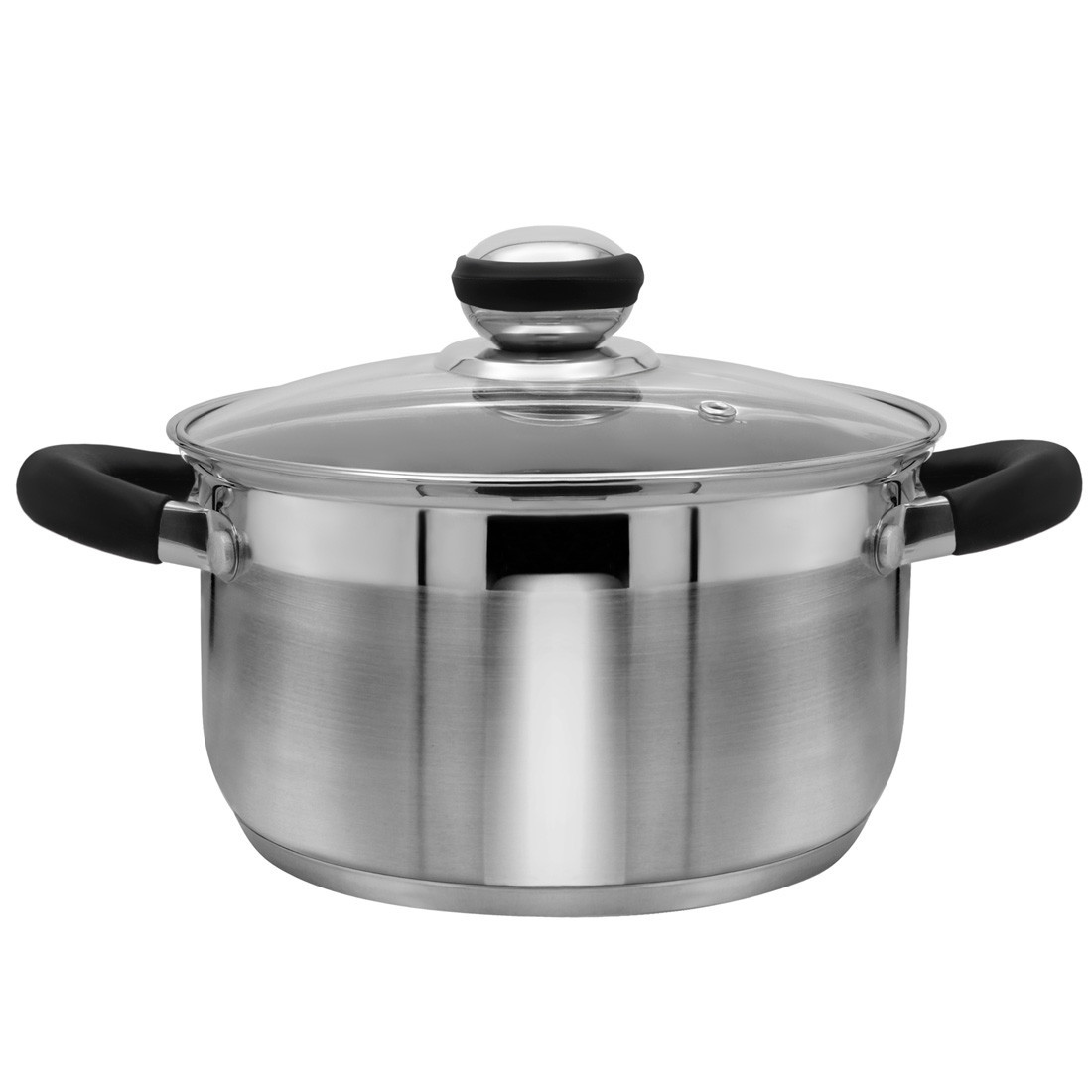 Каструля з нержавіючої сталі Zauberg 6,1л ZB-6,1 CB BLACK