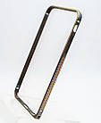 Bumper Creative Case iPhone 6/6S Silver/Gold, фото 3