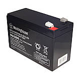 Свинцево-кислотна акумуляторна батарея Westinghouse 12 V, 9 Ah, terminal F2, 1 шт. 94*65*151 мм, фото 2