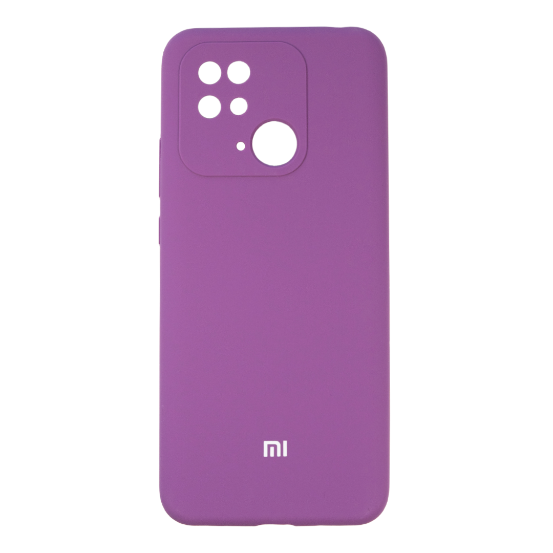 Чохол Silicone Case Premium для Xiaomi Redmi 10C Fuchsia