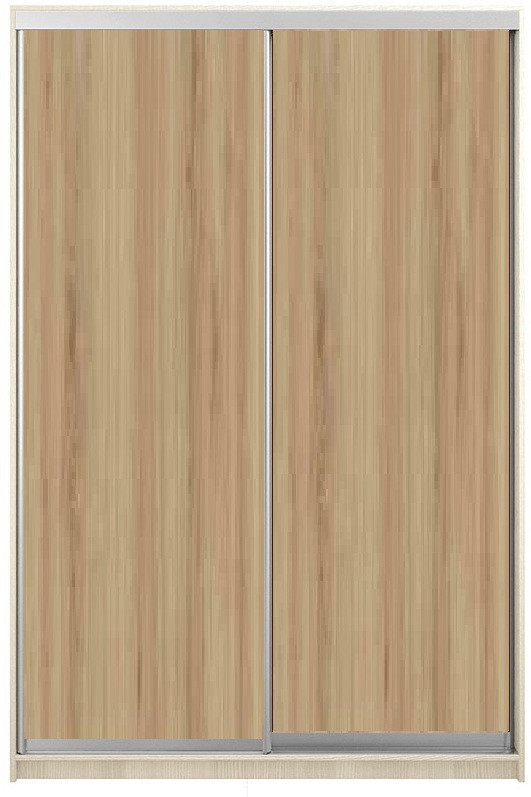 Шафа-купе з двома дверима 170x220x45 Garant / Шафа-купе дводверна 170x220x45 Гарант