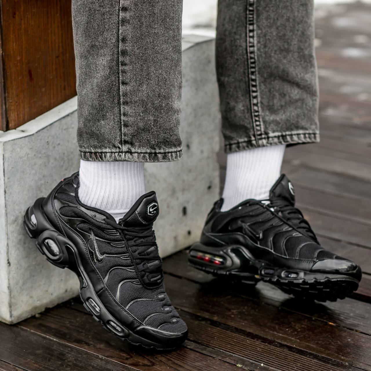 Nike Air Max TN All Black I1005 Top BIGL.UA 1865589253