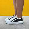 Жіночі кросівки Christian Dior Black White Sneakers Кеди Діор чорно-білі на літо сітка текстиль, фото 4