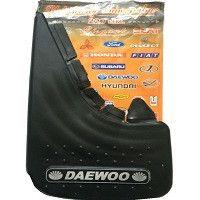 Бризковики малі Elegant для Daewoo Срібний напис / З видавленими шипами 2 шт, фото 1