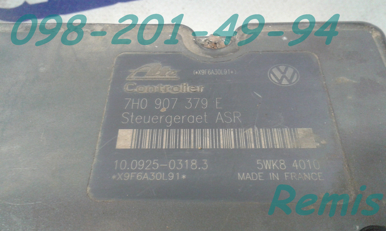 Блок ABS VW Transporter T5 (7H0 907 379 E, 10.0925-0318.3, 7H0 614 111 E, 10.0204-0312.4) - фото 5 - id-p1865598012