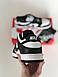 Чоловічі Кросівки Nike SB Dunk Low Black White 43-44, фото 10