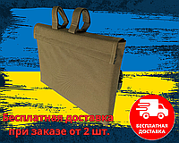 Чехол - подсумок на складной каремат Бундесвер 27,5х37,5х4 см COYOTE Поясная сумка COYOTE