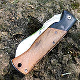 Ніж  складний Buck Wharncliffe, дерево, чохол нейлон, фото 4