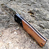 Ніж  складний Buck Wharncliffe, дерево, чохол нейлон, фото 6