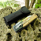Ніж  складний Buck Wharncliffe, дерево, чохол нейлон, фото 5