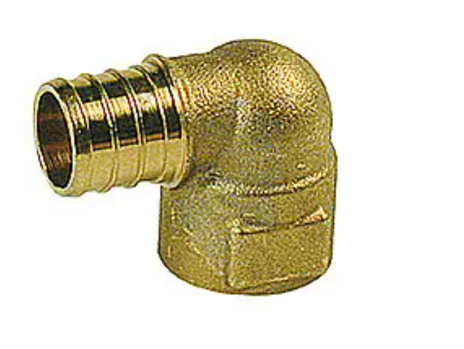 Кутовий фітинг 90 градусів 1/2 "х1/2 "F з внутрішнім різьбленням Giacoqest